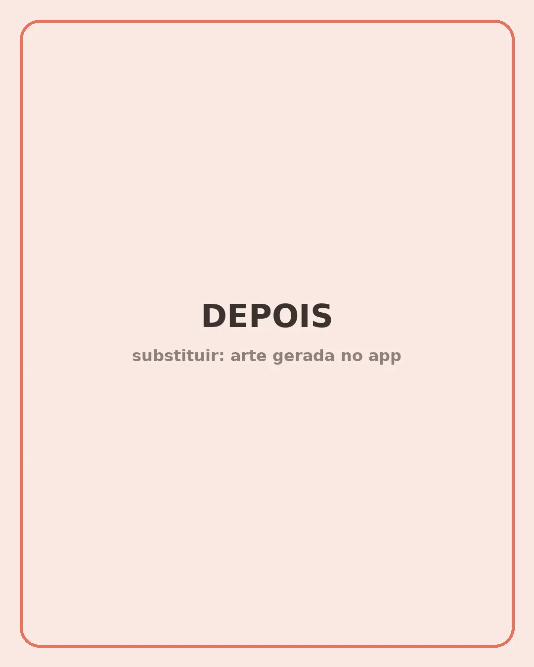 Depois: a mesma peça em arte criada no Anunciaê